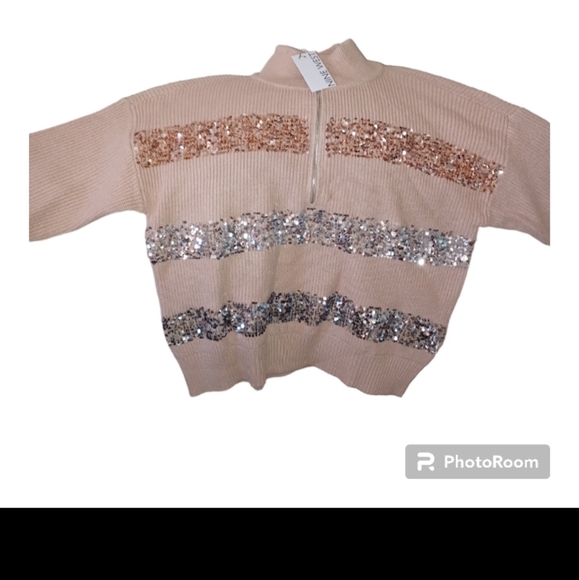 Sweater with sequins - Picture 1 of 4